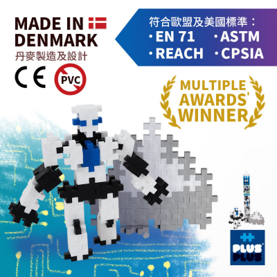 100粒 形象化机械人试管装Mini plus + 教学拼图框架指南