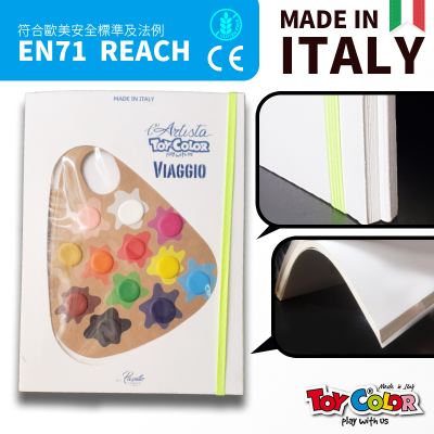 Travel Watercolor (finger painting,Gifts boxes,Color pens,children's books) 